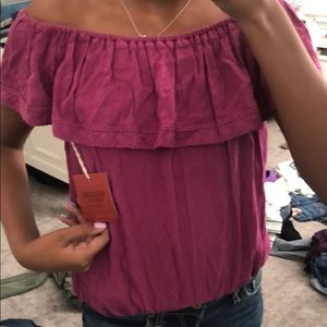 NWT Off the shoulder top!